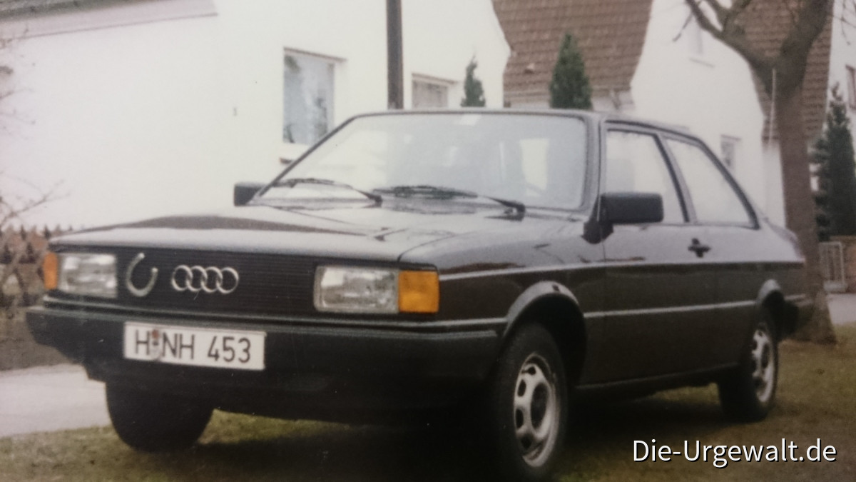 Mein erster Audi 3+E 60 PS  1985-87