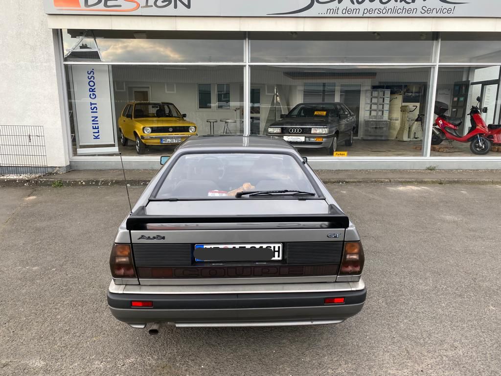 Audi Coupe' Typ 81, E.Z 05/1986. 115PS 2,2L