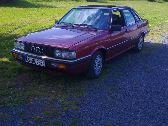Audi 90 Tizian Rot 1986