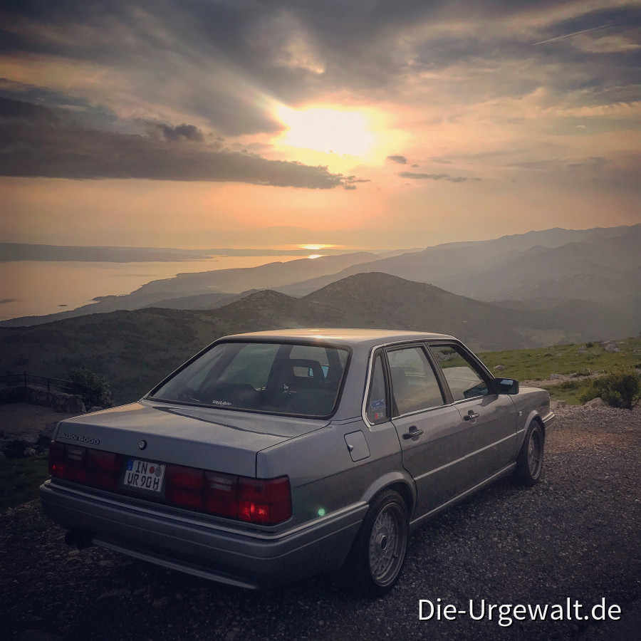 Audi 90 - Kroatienurlaub