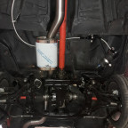 Fox Abgasanlage am Audi 90
