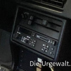 Es wurde ein gebrauchtes Audi Gamma eingebaut, dieses hat leider nicht funktioniert, also wurde es etwas später wieder ausgebaut