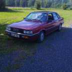 Audi 90 Tizian Rot 1986